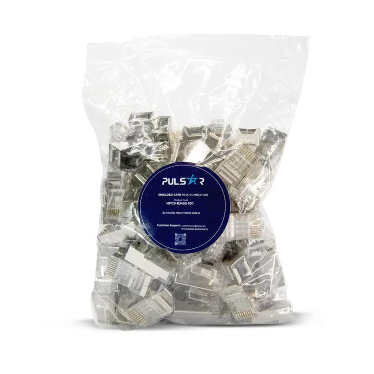 Conectores RJ45 CAT6A blindados